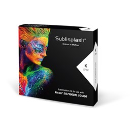 Toon details voor SubliSplash SG 7100 Black - cartridge 77 ml. Afbeelding van SubliSplash SG 7100 Black - cartridge 77 ml.